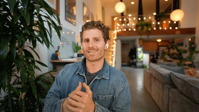 Matt Palmer speaking in a video frame