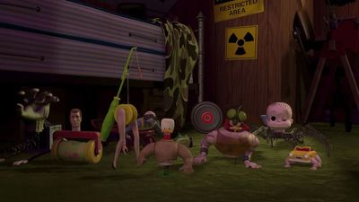Sid's bedroom from Toy Story
